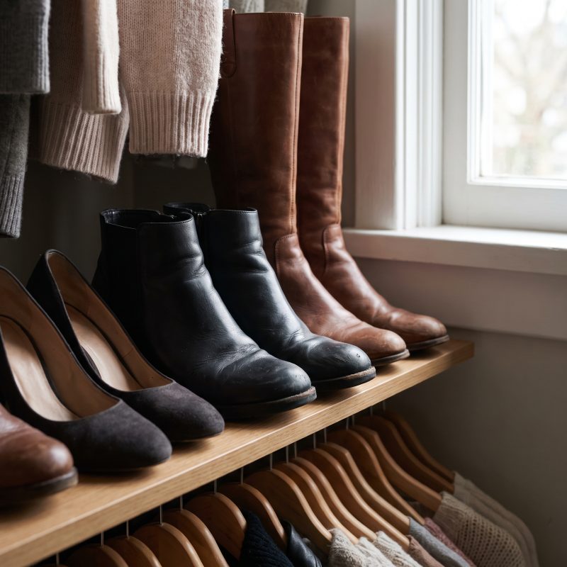 Escarpins et bottes dans un univers fétichiste adulte